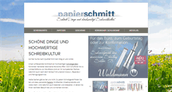 Desktop Screenshot of papierschmitt.com